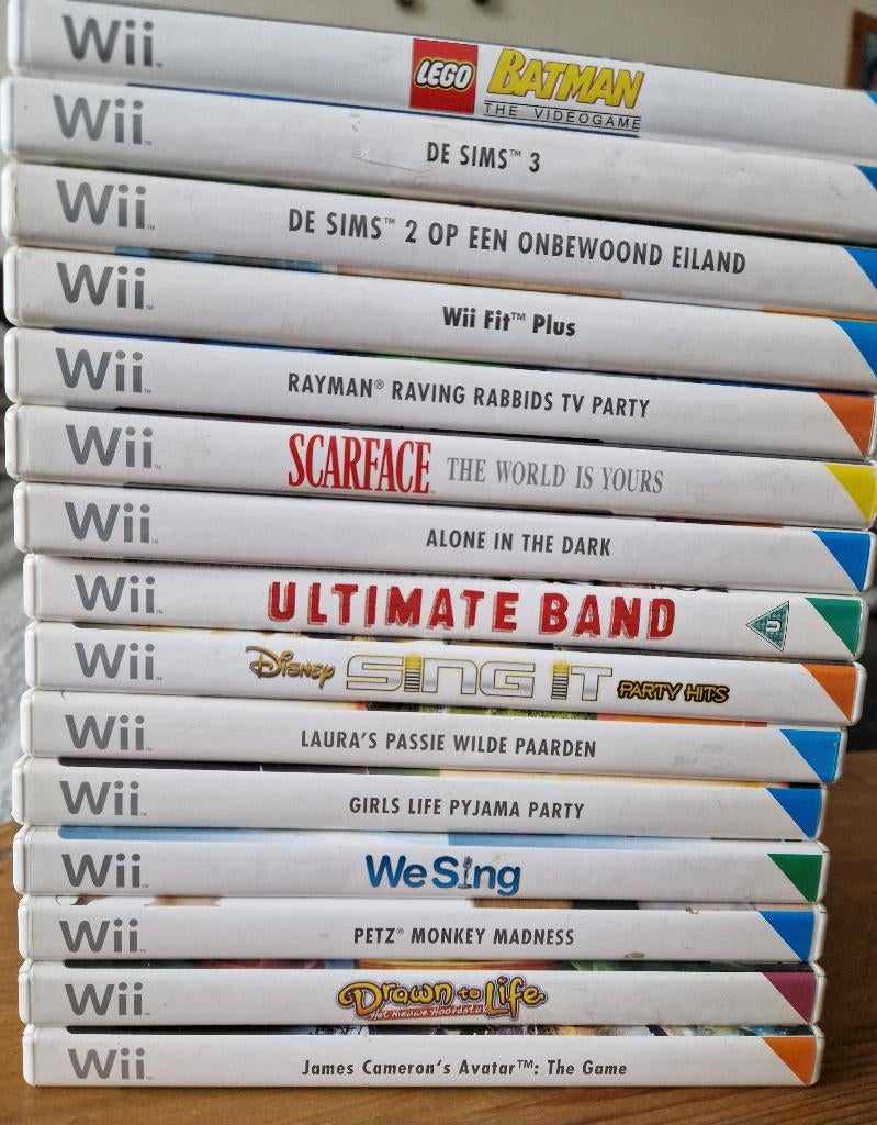 12 Nintendo Wii spellen à € 7,50  *a, Spelcomputers en Games, Overige genres, 1 speler, Ophalen of Verzenden, Zo goed als nieuw