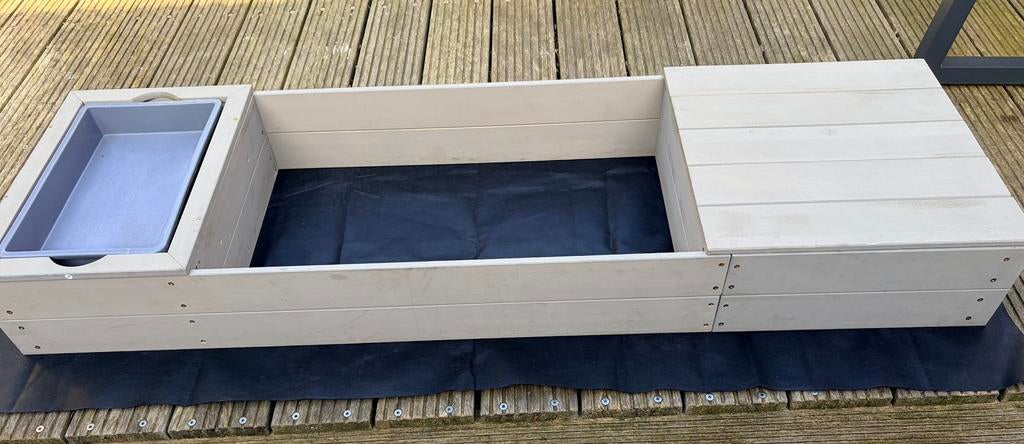 Zandbak, Ophalen, Zo goed als nieuw