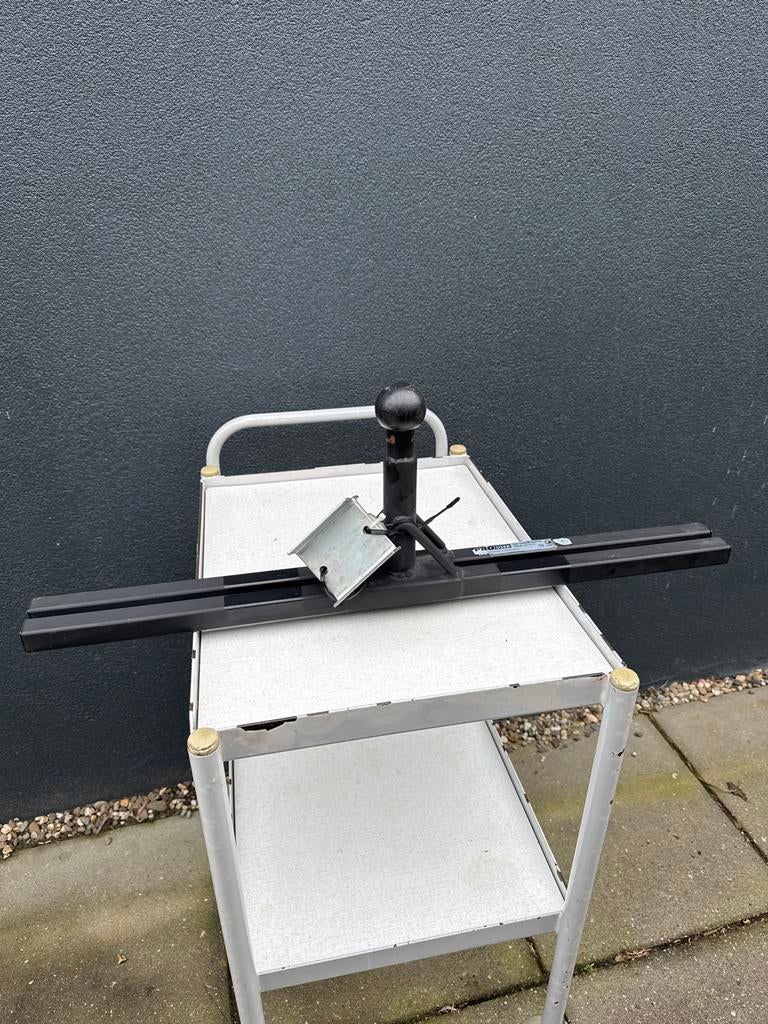 Trekhaak adapter voor op caravan dissel, Ophalen, Gebruikt