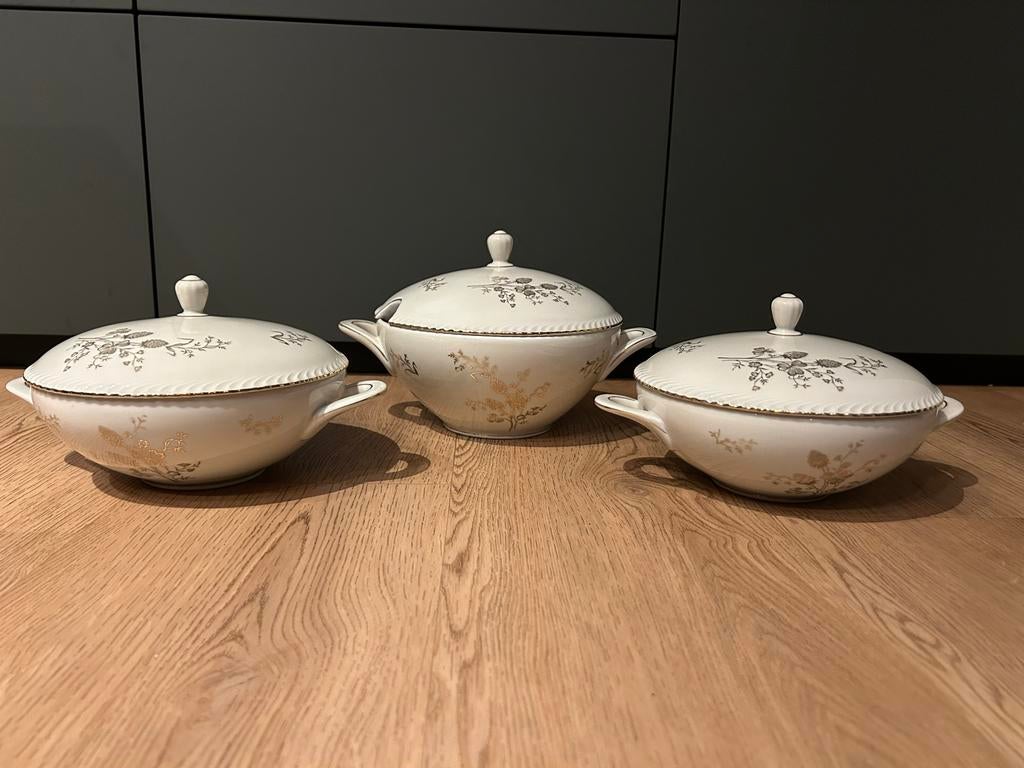 Vinatge dekschalen —Winterling Marktleuthen Bavaria, Ophalen of Verzenden