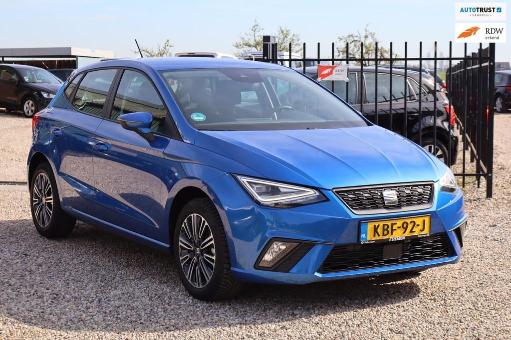 Seat IBIZA 1.0 EcoTSI Style Business Connect, Stof, Gebruikt, 95 pk, Blauw