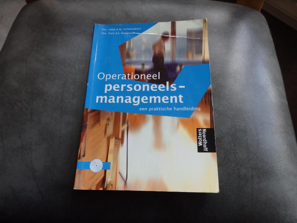 Operationeel Personeels-Management met CD, Boeken, Gelezen, Beta, Drs.Irene A.M. Schoemakers Drs Fons A.J. Koopmans, HBO