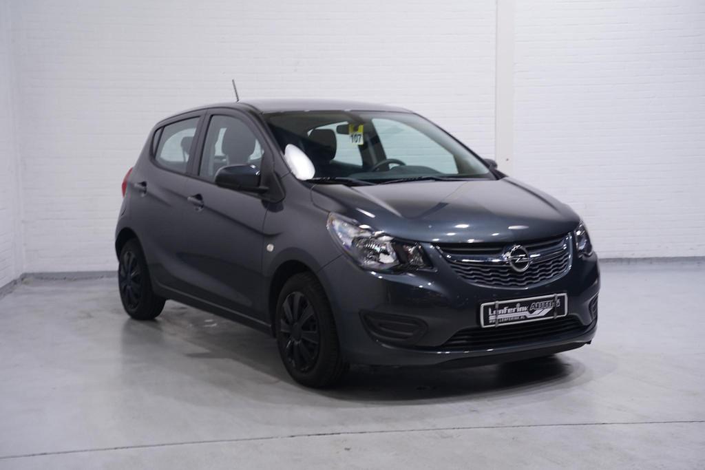 Opel KARL 1.0 ecoFLEX Edition 2e eigenaar NAP airco stuurbed, Auto's, Voorwielaandrijving, 839 kg, Stof, Gebruikt