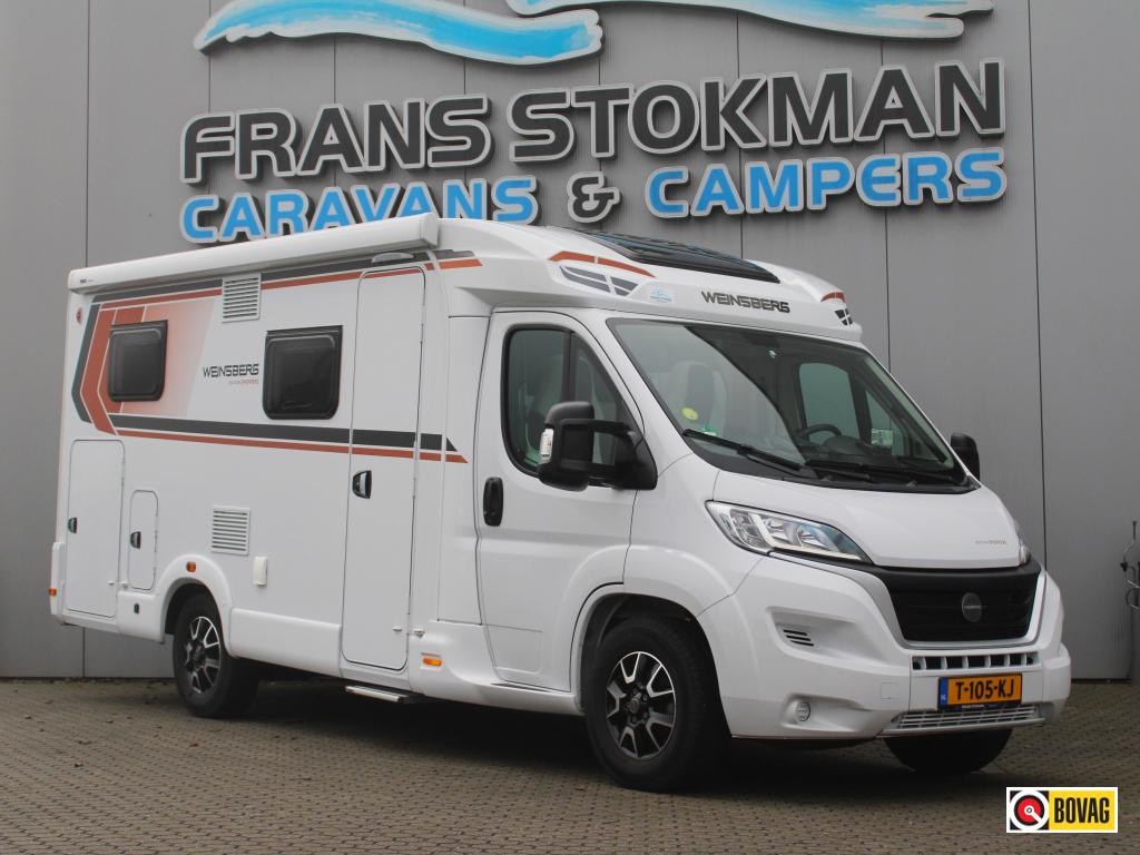 Weinsberg CaraCompact Pepper 600 MEG Enkele bedden TV Schote, Weinsberg, Ringverwarming, Fiat, Tot en met 2