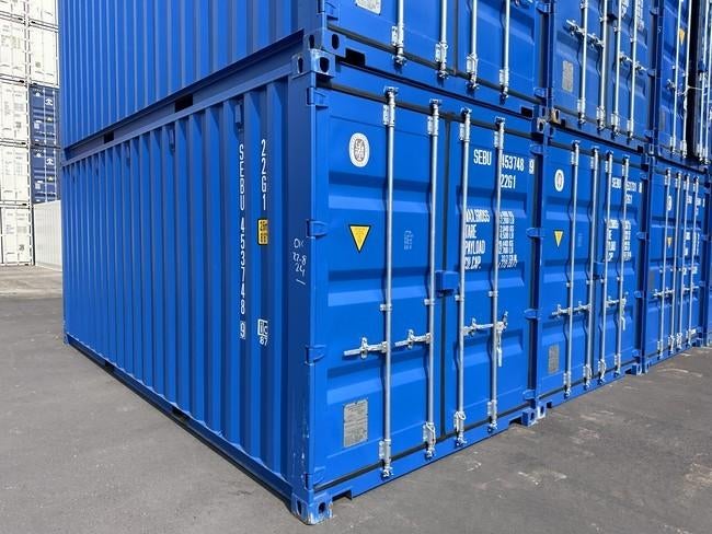 Nieuwe 20ft High Cube, Ophalen