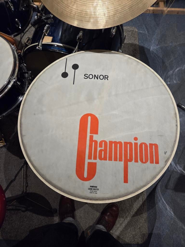 Sonor Champion Bassdrum Vel 22 inch, Muziek en Instrumenten, Ophalen of Verzenden, Gebruikt, Sonor