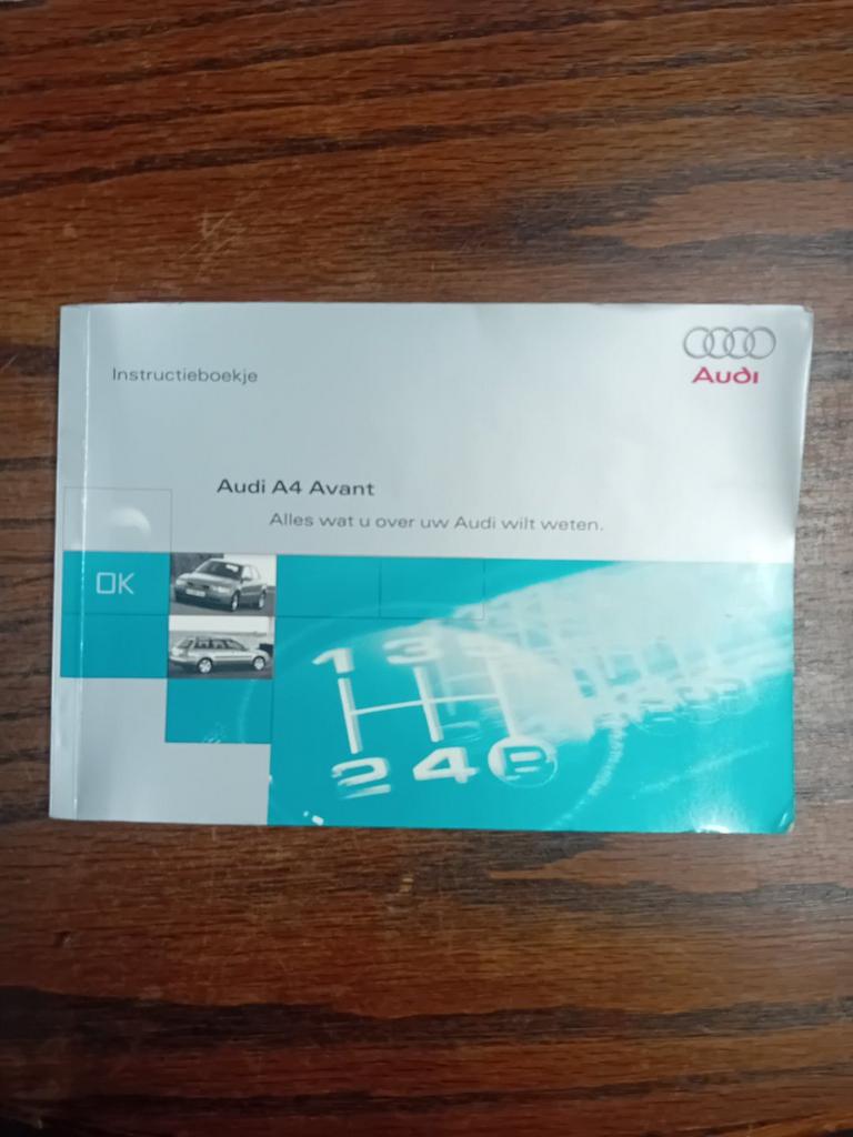 Instructieboekje Audi A4 Avant (B5), Ophalen of Verzenden