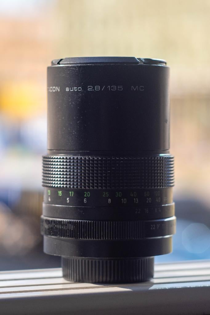 Pentacon 135mm f/2.8 auto MC - Vintage, Ophalen of Verzenden, Gebruikt, Telelens