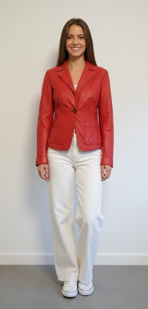 kalfsleren jasje van Arma, Maat 38/40 (M), Verzenden, Arma, Zo goed als nieuw