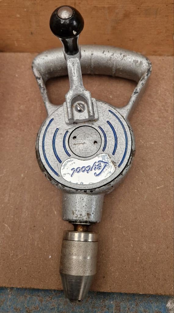 Leytool mk2  Vintage boormachine,  antieke handboor, Ophalen of Verzenden