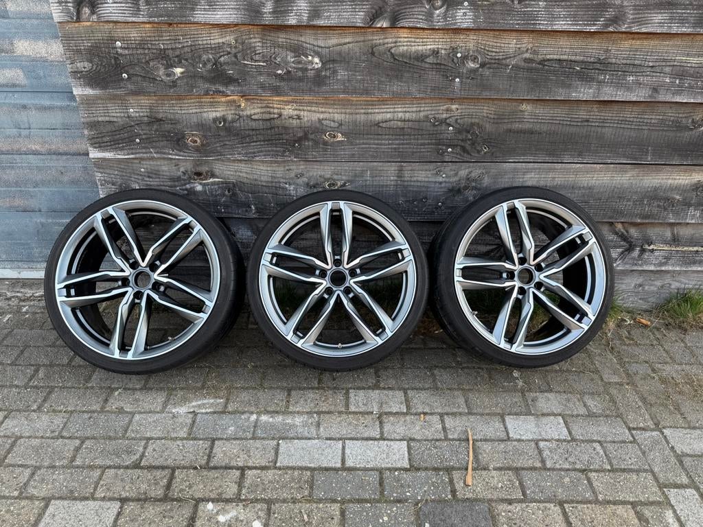 3x audi kba 50420 velgen, Auto-onderdelen, 255 mm, Velg(en), Zomerbanden, Ophalen