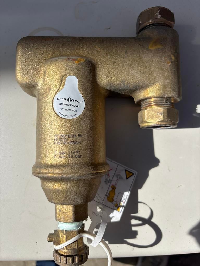 Spirotech SpiroTrap vuilafscheider - Gebruikt, Ophalen of Verzenden, Gebruikt, Overige typen