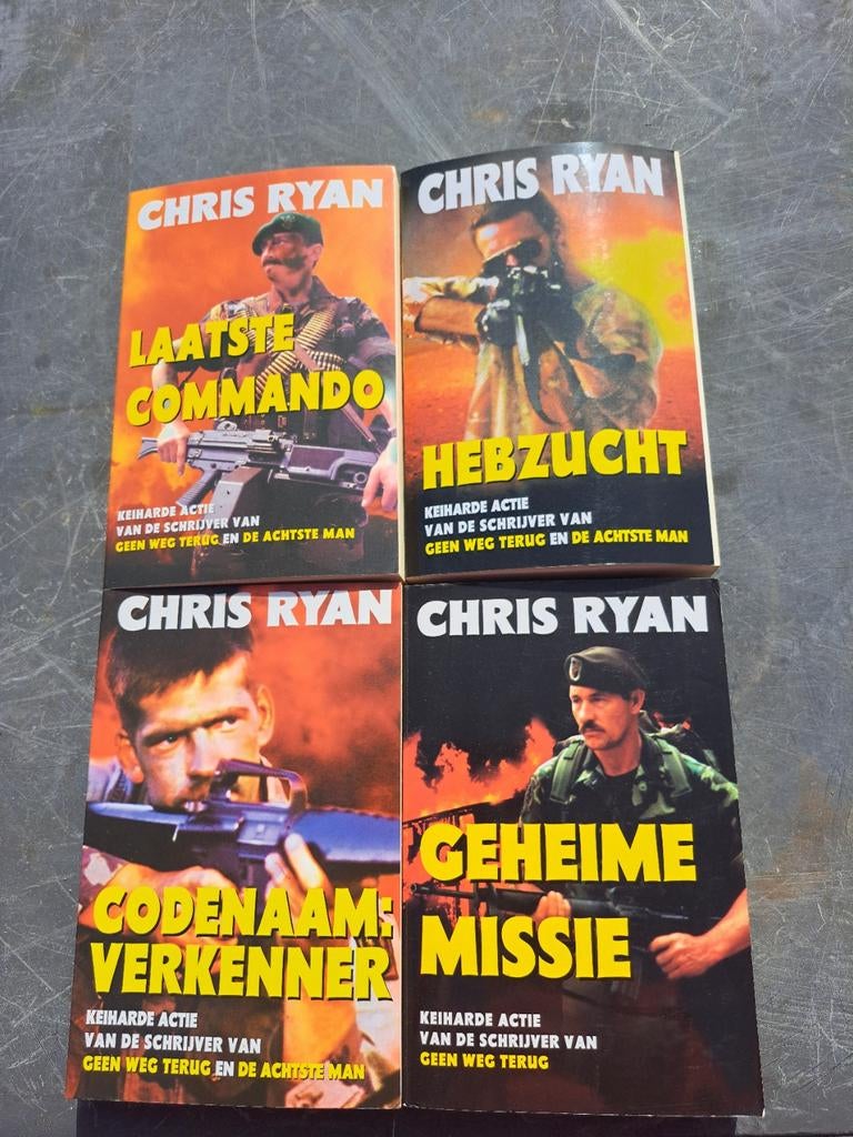 Chris Ryan, Boeken, Ophalen of Verzenden, Zo goed als nieuw