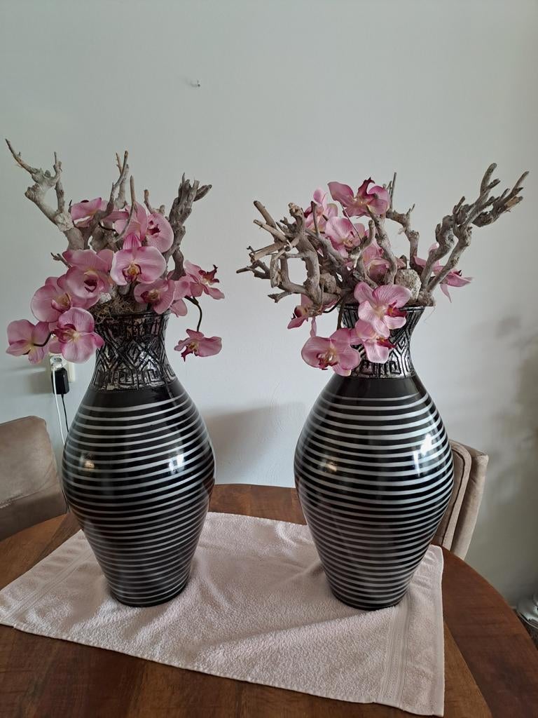 Mooie vazen, Huis en Inrichting, Woonaccessoires | Kunstplanten en Kunstbloemen, Ophalen, Zo goed als nieuw