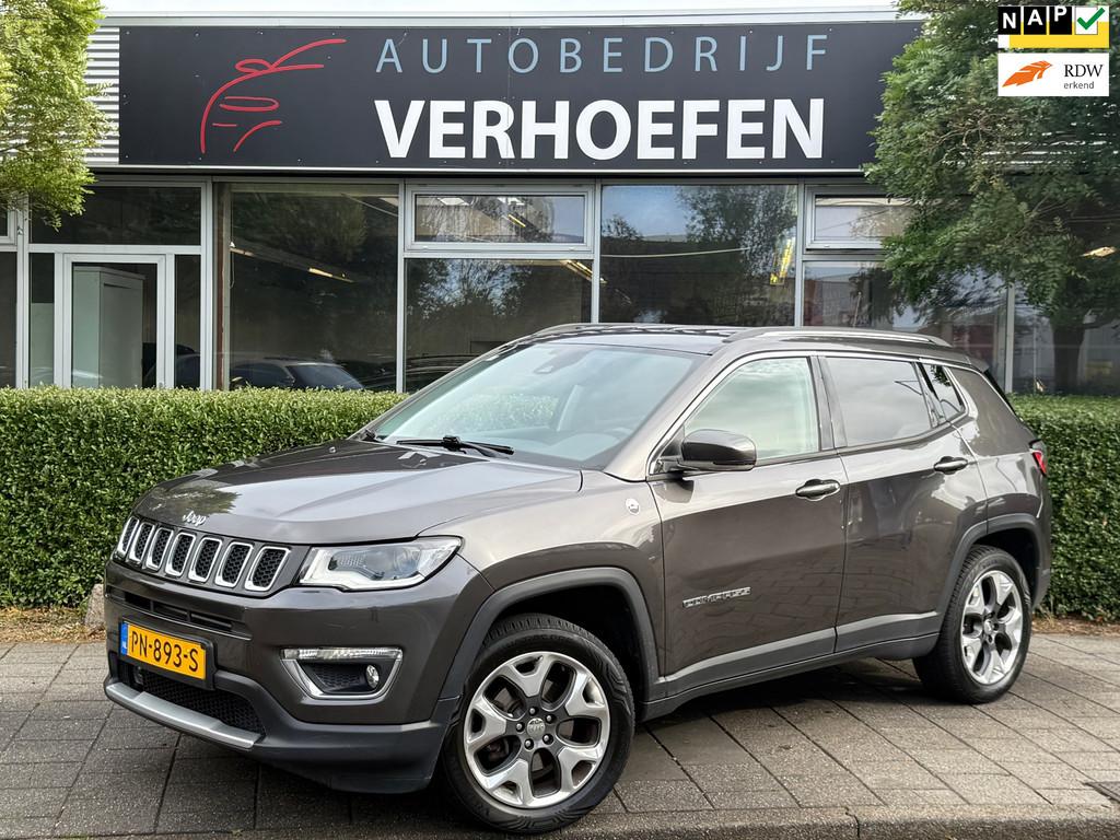 Jeep Compass 1.4 MultiAir Opening Edition 4x4 - AUTOMAAT - A, Auto's, Automaat, USB, 450 kg, Gebruikt