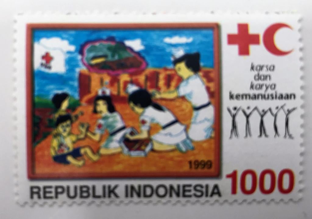Indonesië 1999  Red Cross and Red Year Campaign (017), Ophalen of Verzenden, Postfris, Zuidoost-Azië