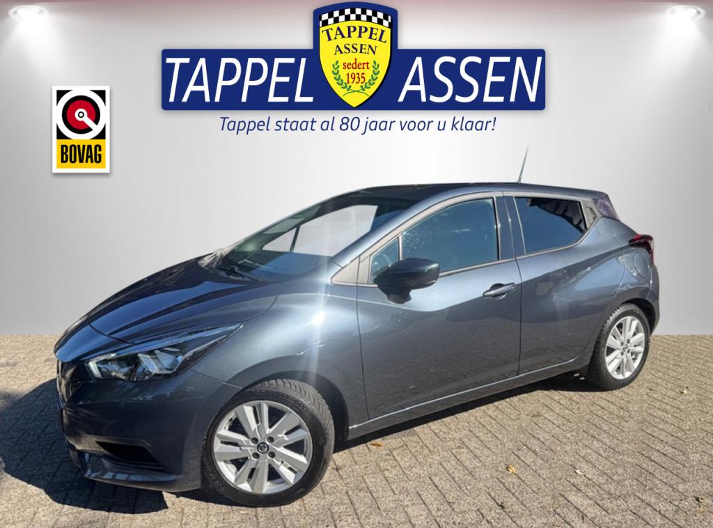 Nissan Micra 1.0 IG-T N-Connecta Nav/carplay/cruise, Auto's, Nissan, 101 pk, Euro 6, Origineel Nederlands, Lichtsensor