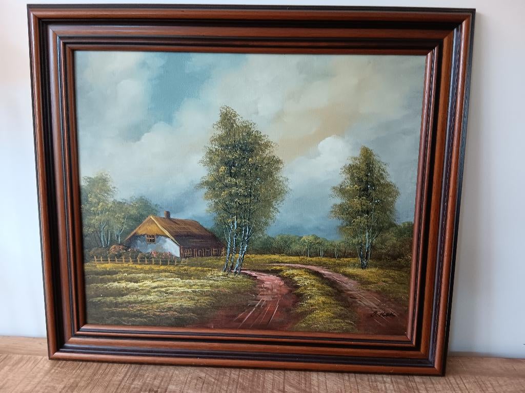 Prachtig schilderij van J de Kok, Ophalen