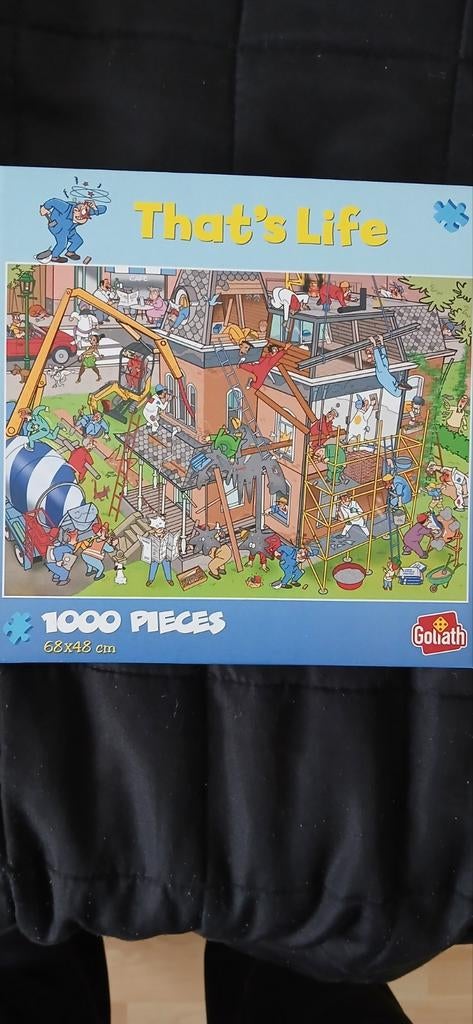 Goliath That's Life puzzels 1000 stukjes, Ophalen of Verzenden, 500 t/m 1500 stukjes, Zo goed als nieuw
