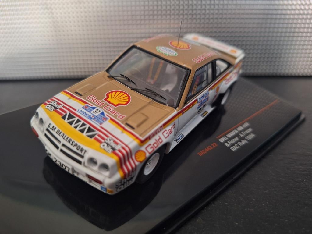 Opel Manta 400 # 37 RAC Rally 1984  Schaal 1:43, Overige merken, IXO, IXO, Nieuw