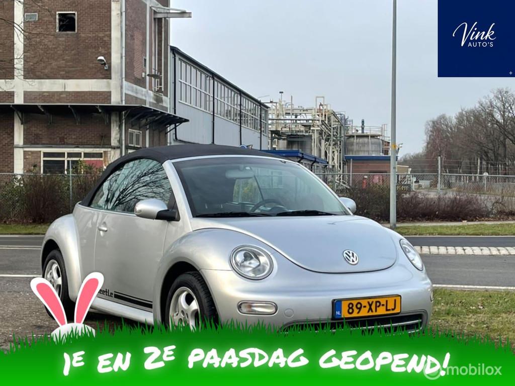 Volkswagen New Beetle Cabriolet 1.6 Highline, Stof, Gebruikt, Beetle (Kever), 4 cilinders
