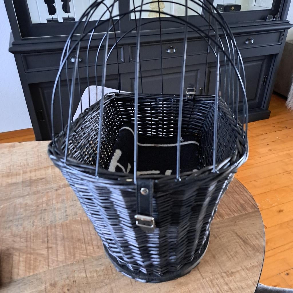 Hondenmand voor achterop de fiets, Ophalen, Gebruikt, Onbekend