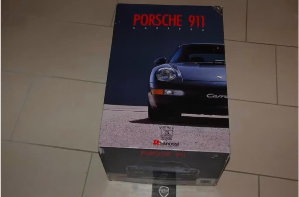 TOP DEAL 1:8 PORSCHE 911 993 silver ongebouwd POCHER K31 WRH, Ophalen, Zo goed als nieuw, 1:5 t/m 1:8, Auto
