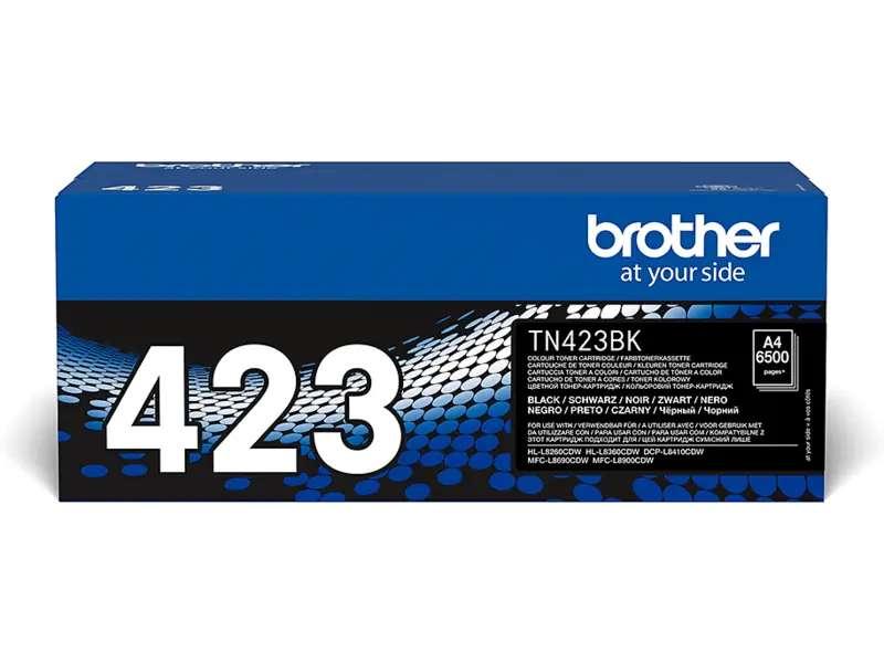Originele Brother TN-423 BK zwarte cartridge 6.500 pagina's, Ophalen, Nieuw, Toner