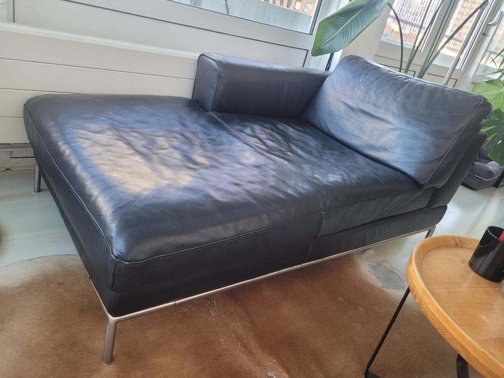 Chaise longue Ikea Arild, nerfleer, Huis en Inrichting, Banken | Sofa's en Chaises Longues, Ophalen, Gebruikt, Eenpersoons, Leer