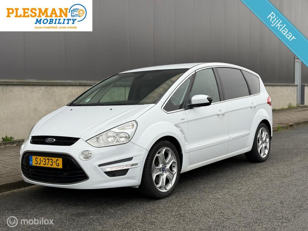 Ford S-Max 2.0 EcoBoost Titanium|7 Persoons|Aut|203PK|, Euro 5, Gebruikt, 4 cilinders, 7 stoelen