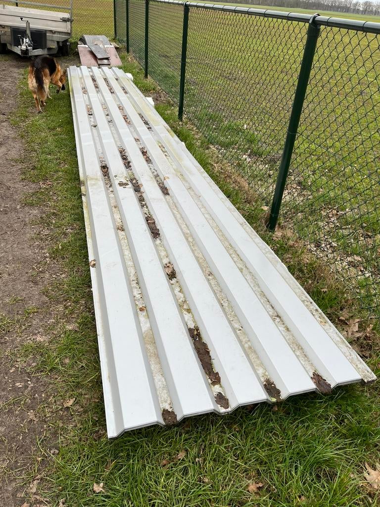 Damwand platen panelen dakplaten, Ophalen, Zo goed als nieuw