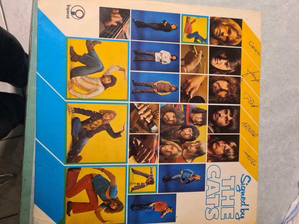 The Cats - Signed by The Cats LP (1971), Cd's en Dvd's, Ophalen, Gebruikt, 12 inch