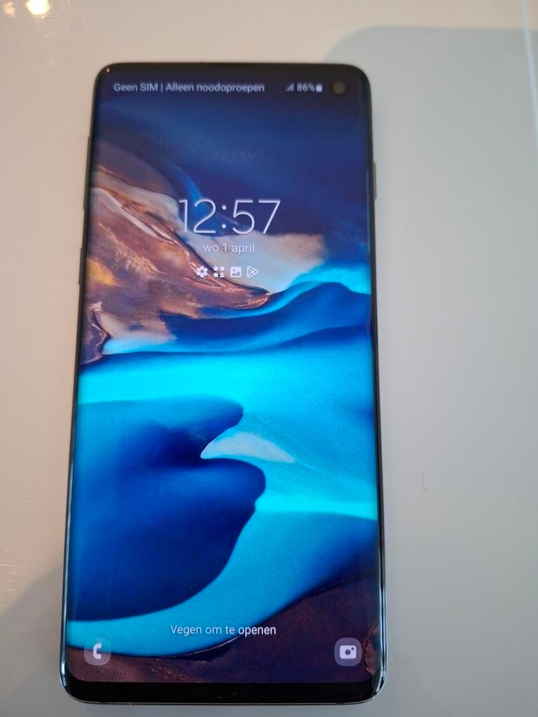 Samsung s10 in zeer nette staat, Zwart, Ophalen of Verzenden, Zo goed als nieuw, Galaxy S10