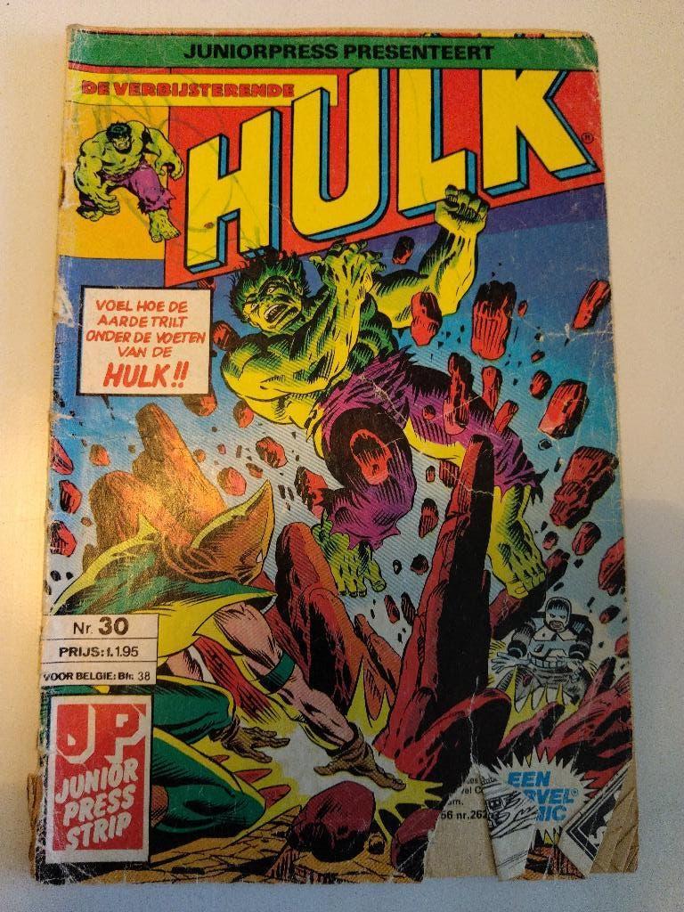 De verbijsterende Hulk nr 30, Boeken, Strips | Comics, Verzenden, Europa, Junior Press, Gelezen