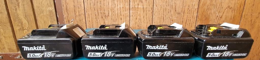 Makita 5amp accu's, Doe-het-zelf en Verbouw, Ophalen of Verzenden, Gebruikt