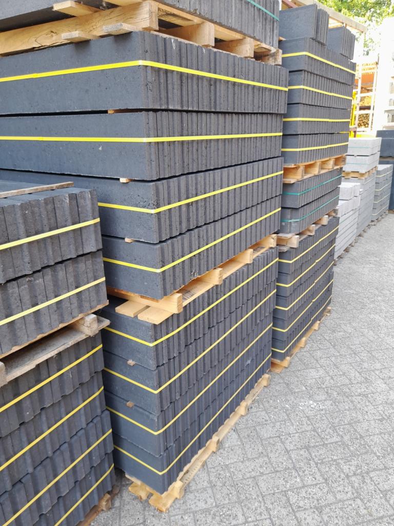 Betonbanden / opsluitbanden antraciet en grijs  (*), Niet ingevuld, Nieuw, Niet ingevuld, Ophalen