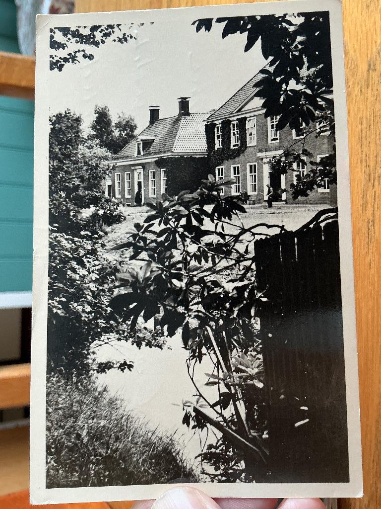 Zuidlaren huize Laarwoud, Verzenden, 1940 tot 1960, Gelopen, Drenthe