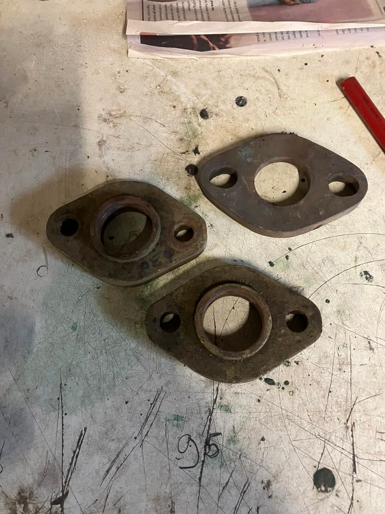 Bronzen flenzen,, Ophalen of Verzenden