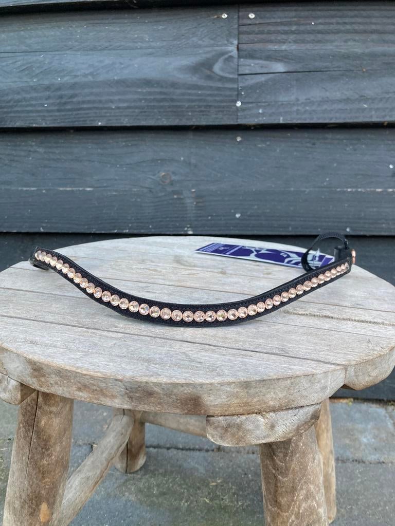 Frontriem full HH zwart licht rose goud rosegold NIEUW, Ophalen of Verzenden, Nieuw