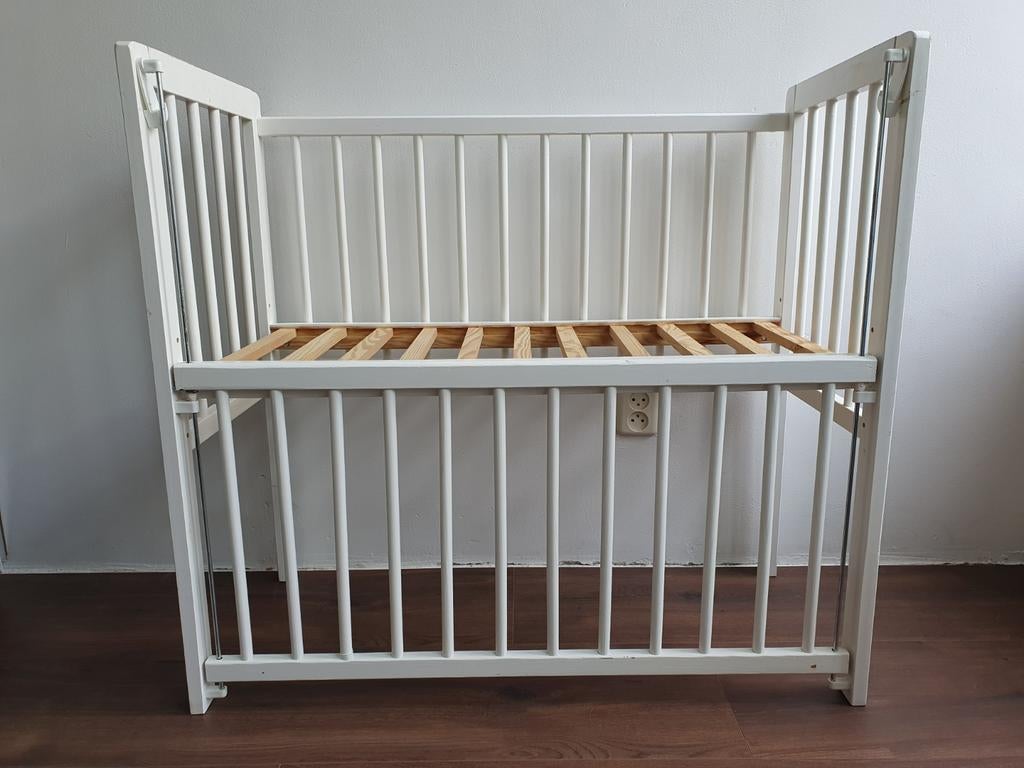Petit Amelie cosleeper wieg wit 45 x 90 cm, Ophalen of Verzenden, Gebruikt, Wieg