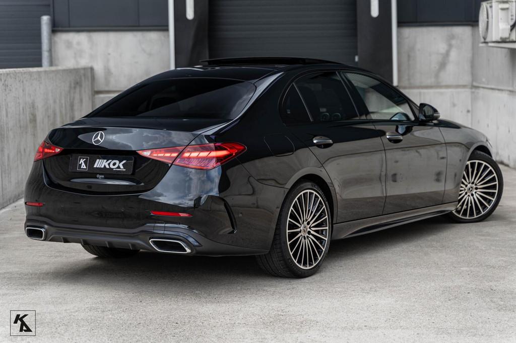 Mercedes-Benz C300 AMG | 2021 | Premium | Burmester-HUD Luxe, Automaat, 4 cilinders, 258 pk, Zwart