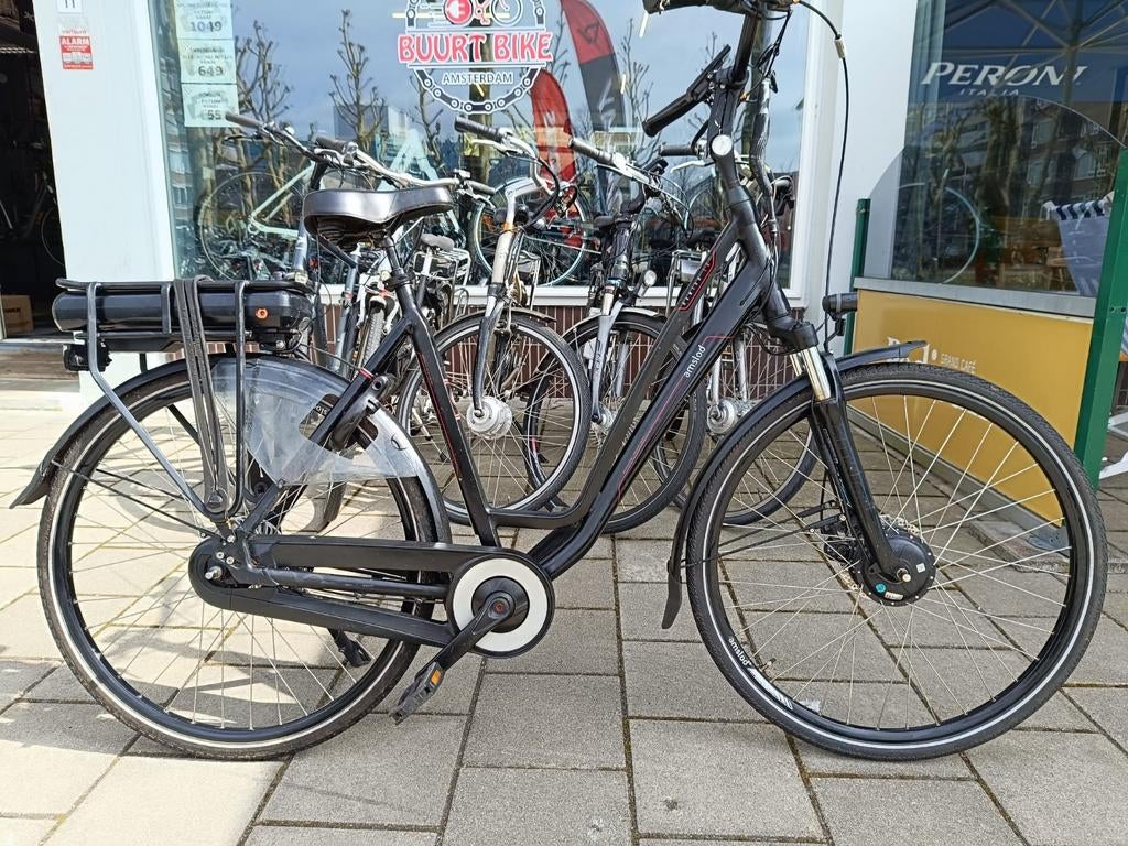 Amslod Newton LX, Fietsen en Brommers, Fietsen | Dames | Omafietsen, Zo goed als nieuw, 56 cm of meer, Handrem, Versnellingen