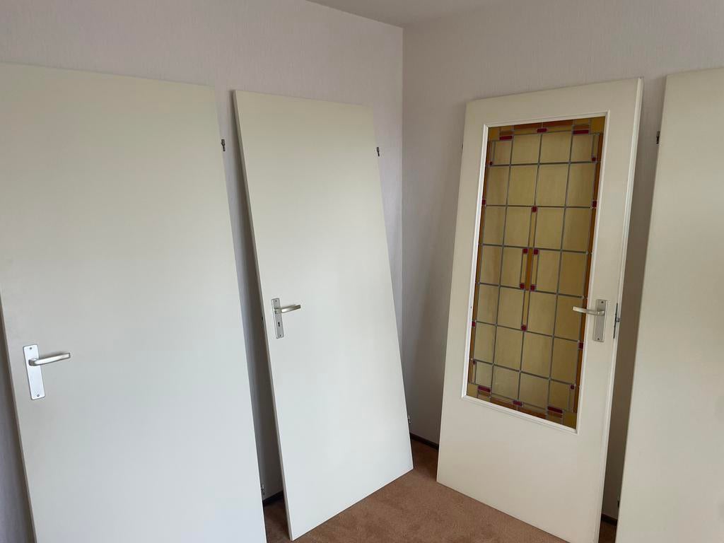 7 stuks opdek deuren 83 x 201, Doe-het-zelf en Verbouw, Deuren en Horren, Ophalen of Verzenden, Zo goed als nieuw, Binnendeur