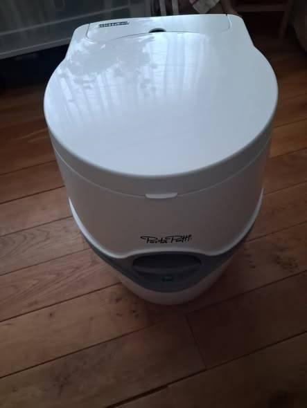 Porta potti, Ophalen, Zo goed als nieuw