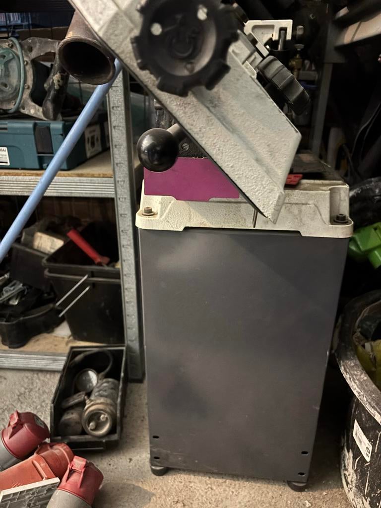 Optimum lintzaag 220 volt, Ophalen, Gebruikt, Lintzaag, 70 mm of meer