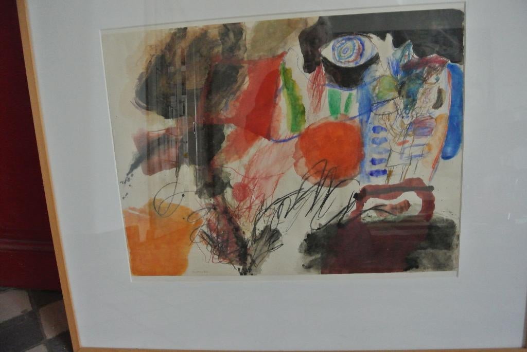 jef diederen gemengde techniek UNIEK, Antiek en Kunst, Ophalen