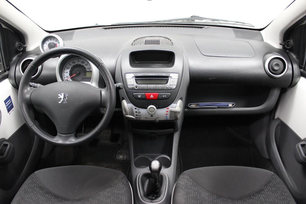 Peugeot 107 1.0-12V Sportium | Airco | Goed onderhouden | Sc, Voorwielaandrijving, Euro 5, Gebruikt, 4 stoelen