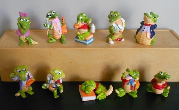 Kindersurprise Ferrero: Die Kroko - Schule '91 = Krokodillen, Ophalen of Verzenden, Zo goed als nieuw, Overige typen