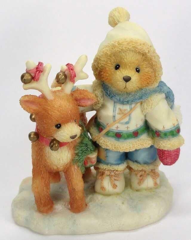 Cherihed Teddies Nuls., Ophalen of Verzenden, Zo goed als nieuw, Beeldje, Cherished Teddies