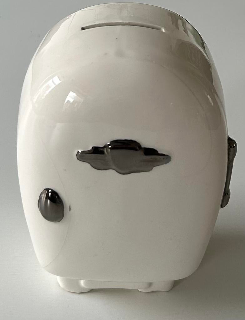 Vintage Beetland American koelkast spaarpot horeca fooipot, Ophalen of Verzenden, Zo goed als nieuw, Steen, Aardewerk of Keramiek